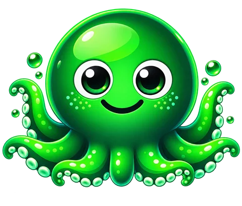 Dash, the watchful octopus
